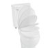SEASONS 2-Piece All-In-One 0.8 GPF Ultra-High Efficiency Single Flush ADA Round Toilet In White