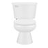SEASONS 2-Piece All-In-One 0.8 GPF Ultra-High Efficiency Single Flush ADA Round Toilet In White