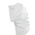 SEASONS 2-Piece All-In-One 0.8 GPF Ultra-High Efficiency Single Flush ADA Elongated Toilet In White