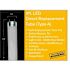 48" T8 3500K Type A TLED 25 Pack