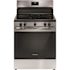 Frigidaire Frigidaire 30-in Glass Top 5 Burners 5.3-cu ft Freestanding Electric Range (Stainless Steel)