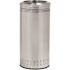 25 Gallon Stainless Steel Waste Container, Open Top Lid