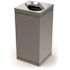 Imprinted Trash Ss 35-Gal Square Open-Top