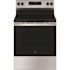 GE 30" Free-Standing Stainless Steel Electric Range