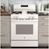 GE 30" Free-Standing Gas Range In White