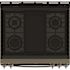 GE 30" Slide-In Front-Control Convection Gas Range, Slate