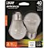 FEIT ELECTRIC Electric A15 5 Watt 2700k E26 Base Wht Frost Filament LED Bulb Package Of 2