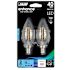 FEIT ELECTRIC Electric B10 3.3 Watt 5000k E12 Base Clear Filament LED Bulb Package Of 12