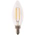 FEIT ELECTRIC Electric B10 3.3 Watt 5000k E12 Base Clear Filament LED Bulb Package Of 12