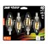FEIT ELECTRIC Electric B10 5.5 Watt 2700k E12 Base Clear Filament LED Bulb Package Of 4