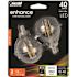 FEIT ELECTRIC Electric G16-1/2 3.8w 2700k E12 Base Clear Filament LED Bulb Package Of 12