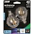 FEIT ELECTRIC Electric G16-1/2 3.8w 5000k E12 Base Clear Filament LED Bulb Package Of 12