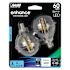 FEIT ELECTRIC Electric G16-1/2 5.5w 5000k E12 Base Clear Filament LED Bulb Package Of 12