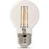 FEIT ELECTRIC Electric G16-1/2 5.5w 2700k E26 Base Clear Filament LED Bulb Package Of 12