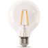 FEIT ELECTRIC Electric G25 3.8 Watt 5000k E26 Base Clear Filament LED Bulb Package Of 12