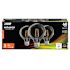 FEIT ELECTRIC Electric G25 5.5 Watt 2700k E26 Base Clear Filament LED Bulb Package Of 12