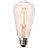 FEIT ELECTRIC Electric St19 8.8w 27k E26 Clear Fila Glass Vintage LED Bulb Package Of 8