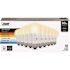FEIT ELECTRIC Electric A19 8.8w Color Select E26 Base Wht Frost Gp LED Bulb Package Of 10