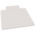 SKILCRAFT Biobased Chair Mat Low/medium Pile Carpet, 46x60, 25 X 12 Lip, Clear
