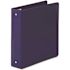 SKILCRAFT Round Ring Binder, 3 Rings, 2 Capacity, 11 X 8.5, Dark Blue