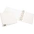 SKILCRAFT Slant D-Ring View Binder, 3 Rings, 4 Capacity, 11 X 8.5, White