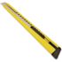 SKILCRAFT Utility Knife, Snap-Off, 9 Mm, 13 Segments, Yellow/black