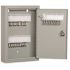 SKILCRAFT Locking Key Cabinet, 90, 14w X 3 1/4d X 17 1/4h, Gray