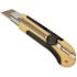 SKILCRAFT Heavy-Duty Utility Knife, Cushion Grip, Snap-Off Blade, 25mm