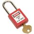 SKILCRAFT Lockout Tagout Padlocks, 1 Keyed Different