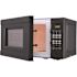 SEASONS 0.7cf Black Microwave With Child Resistance Oven Door