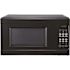 SEASONS 0.7cf Black Microwave With Child Resistance Oven Door