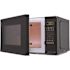 SEASONS 1.1 Cf Black Microwave With Child Resistance Oven Door