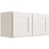 CNC CABINETRY Luxor 2-Door Wall Cabinet, 39"w X 24"h X 24"d, Shaker White
