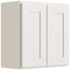 CNC CABINETRY Luxor 2-Door Wall Cabinet, 39"w X 24"h X 12"d, Shaker White