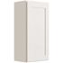 CNC CABINETRY Luxor 1-Door Wall Cabinet, 15"w X 24"h X 12"d, Shaker White