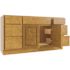 CNC CABINETRY Luxor Vanity Base Cabinet, 60"w X 34.5"h X 21"d, Shaker White