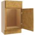 CNC CABINETRY Luxor 1-Door Vanity Base Cabinet, 18"w X 34.5"h, Shaker White