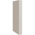 CNC CABINETRY Luxor Column, 3"w X 34.5"h X 30"d, Shaker Misty Grey