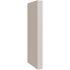 CNC CABINETRY Luxor Column, 3"w X 42"h X 15"d, Shaker Misty Grey