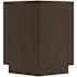 CNC CABINETRY Luxor 1-Door Base End Cabinet, Ada, Right, 9", Shaker Espresso