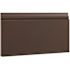 CNC CABINETRY Luxor Base Molding, 96"l X 4.5"h X 0.75"d, Shaker Espresso