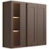 CNC CABINETRY Luxor Blind Wall Cabinet, 39"w X 30"h X 12"d, Shaker Espresso