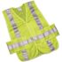 SKILCRAFT Safety Vest-Class 2 ANSI 107 2010 Compliant, Lime/silver, One Size