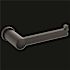 CFG Summit Matte Black Single-Post Paper Holder Matte Black
