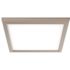 SATCO Blink PRO 9" LED Flush Fixture Cct Selectable Square Brush NICKEL Finish