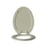 SEASONS Elongated Wood Toilet Seat Bone Premium