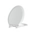 SEASONS Elongated Wood Toilet Seat White Premium Case Of 6