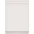 BOSCH 100 Series Premium 24" White Top Control Tall Tub Dishwasher