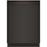 BOSCH 100 Series Premium 24" Black Top Control Tall Tub Dishwasher