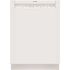 BOSCH 100 Series 24" White Tall Tub Dishwasher With Hybrid Stainless Steel Tub
